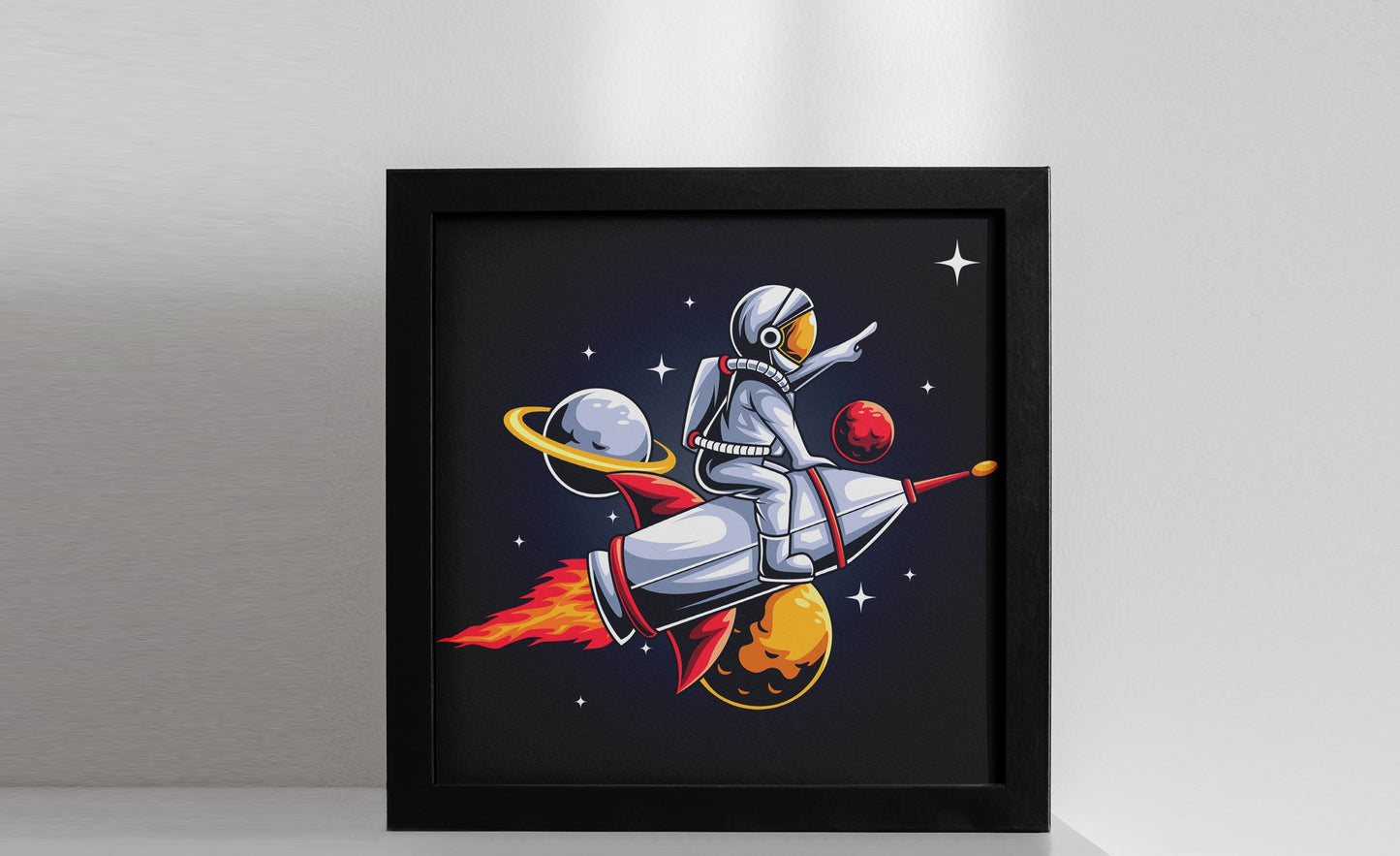 Astronaut beautiful vector art