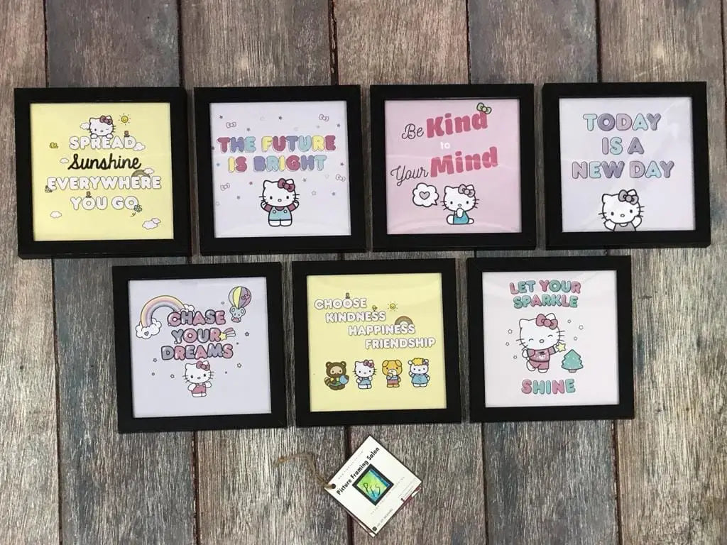 Hello Kitty - Set of 6 frames
